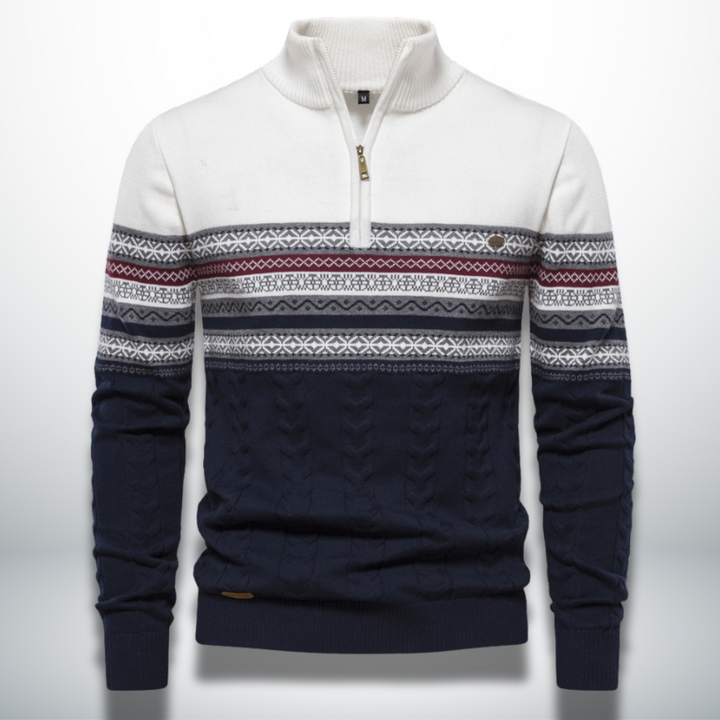 Flavio™ | Maglione da uomo raffinato in cotone
