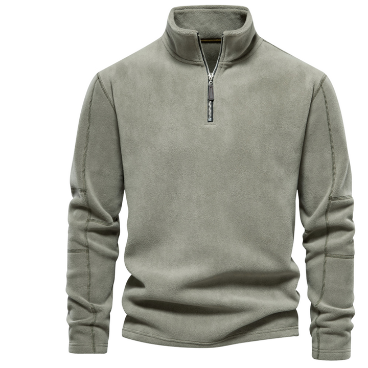 THOMAS | WARM AND HANDCRAFTED: FLEECE PULLOVER