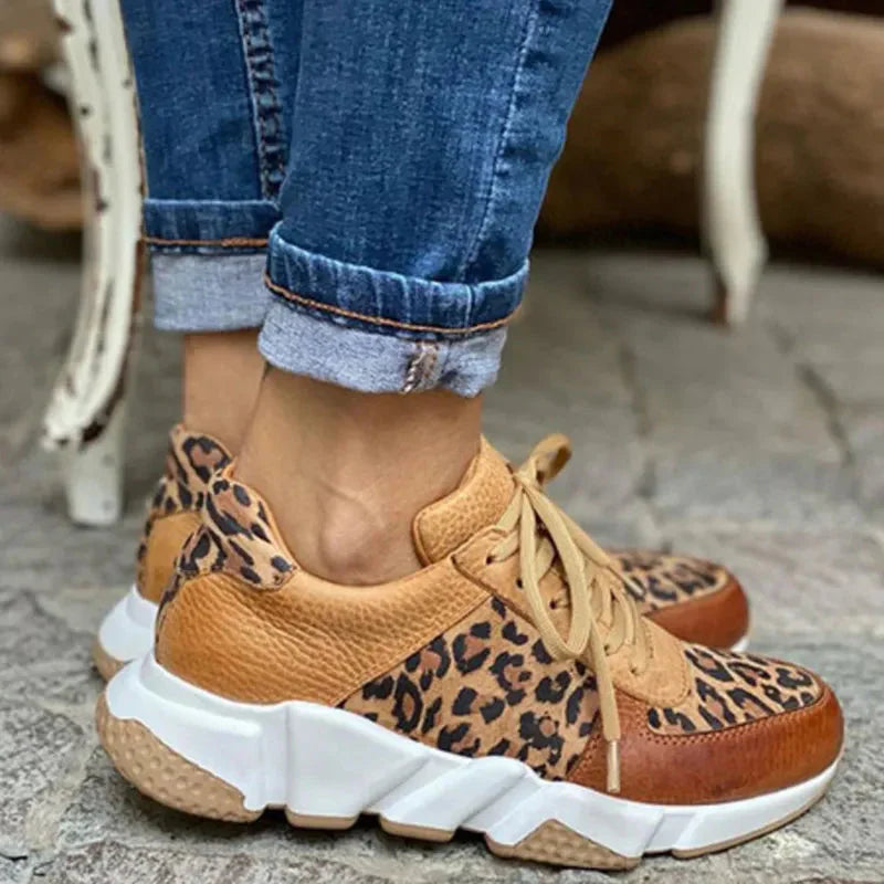 Femke™ | Comfortable Leopard Sneakers