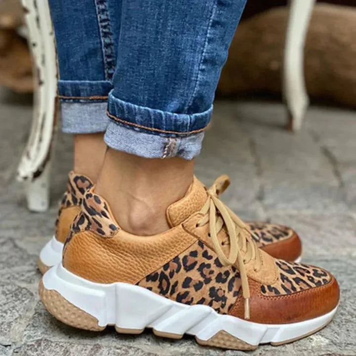 Femke™ | Comfortable Leopard Sneakers