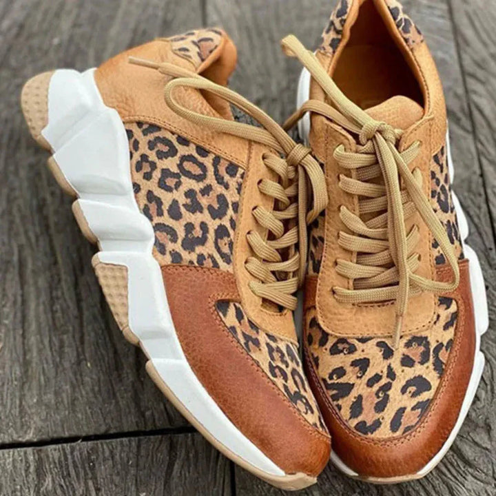 Femke™ | Comfortable Leopard Sneakers