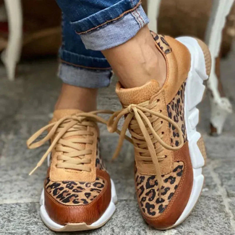 Femke™ | Comfortable Leopard Sneakers