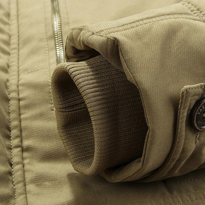 Parka d'hiver thermique pour hommes avec plusieurs poches