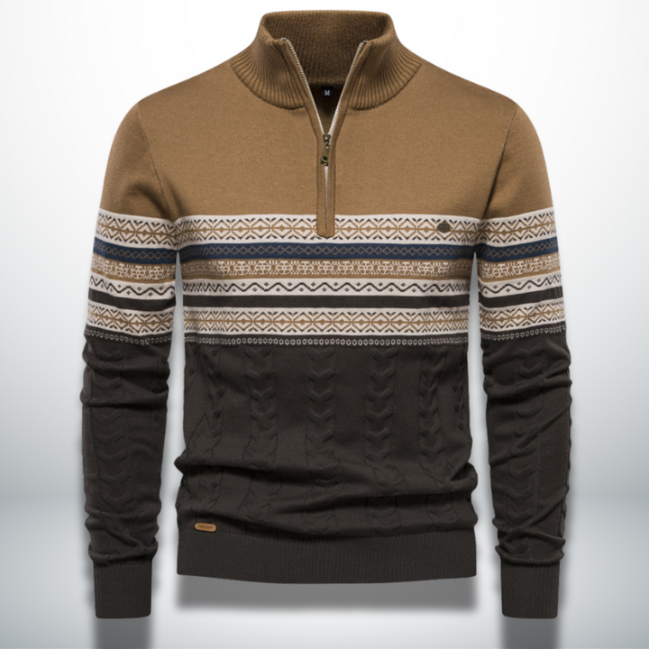 Flavio™ | Maglione da uomo raffinato in cotone