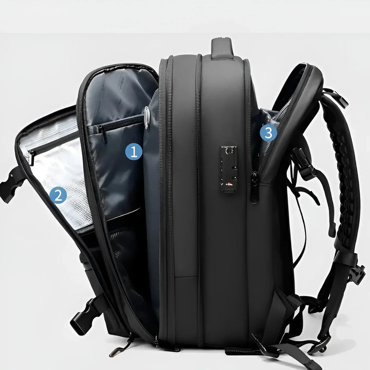 Brecht - Travel Backpack with Vacuum Compression