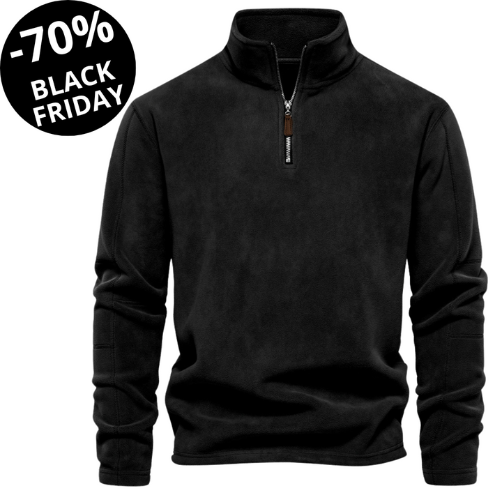 THOMAS | WARM AND HANDCRAFTED: FLEECE PULLOVER