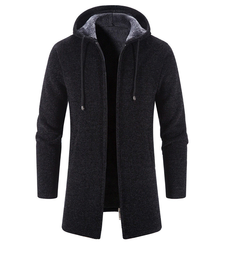 Manteau pour homme avec capuche