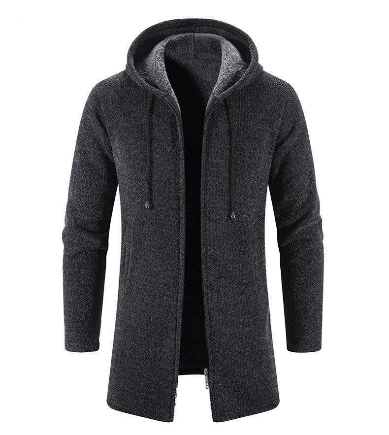 Manteau pour homme avec capuche