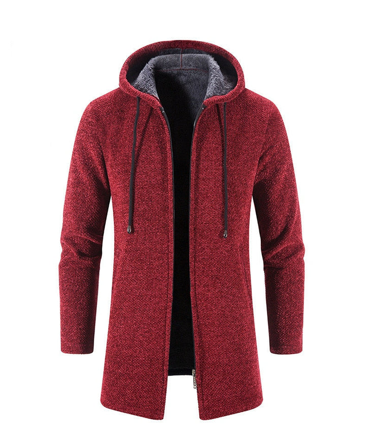 Manteau pour homme avec capuche