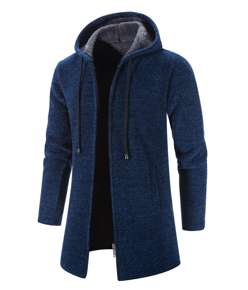 Manteau pour homme avec capuche