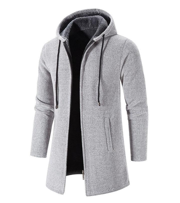 Manteau pour homme avec capuche