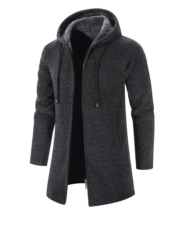 Manteau pour homme avec capuche