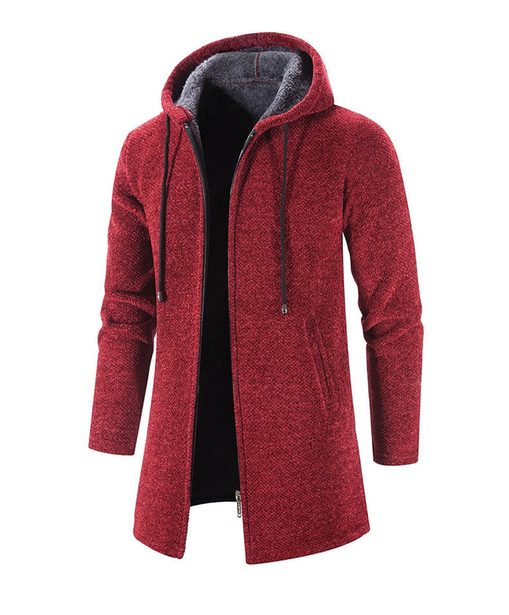 Manteau pour homme avec capuche