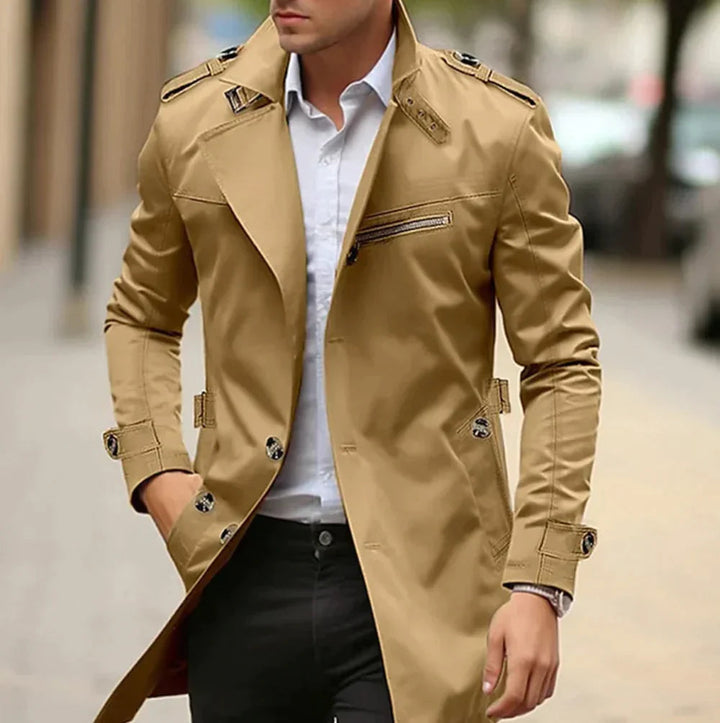 Trench-coat élégant pour hommes