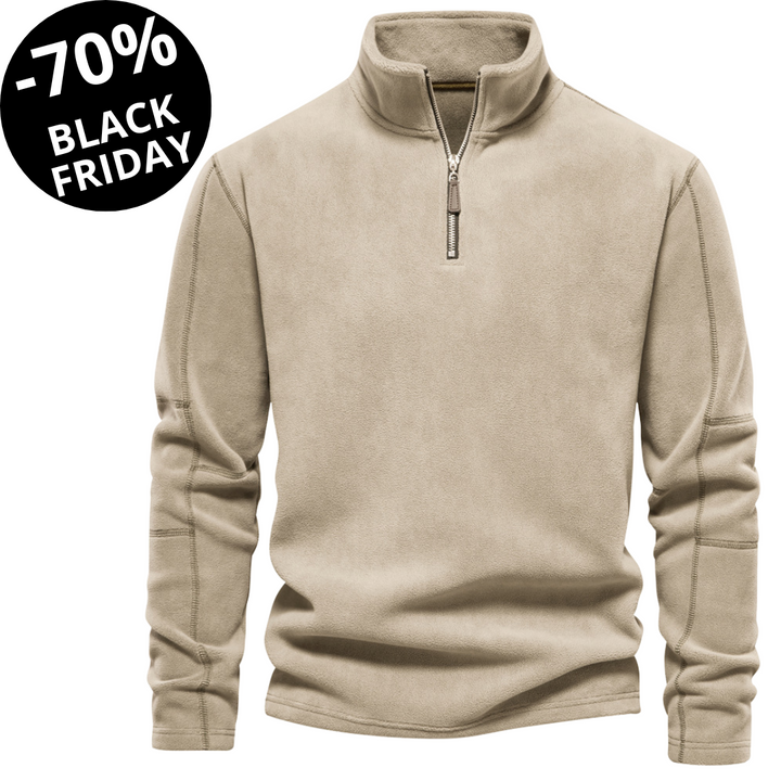 THOMAS | WARM AND HANDCRAFTED: FLEECE PULLOVER