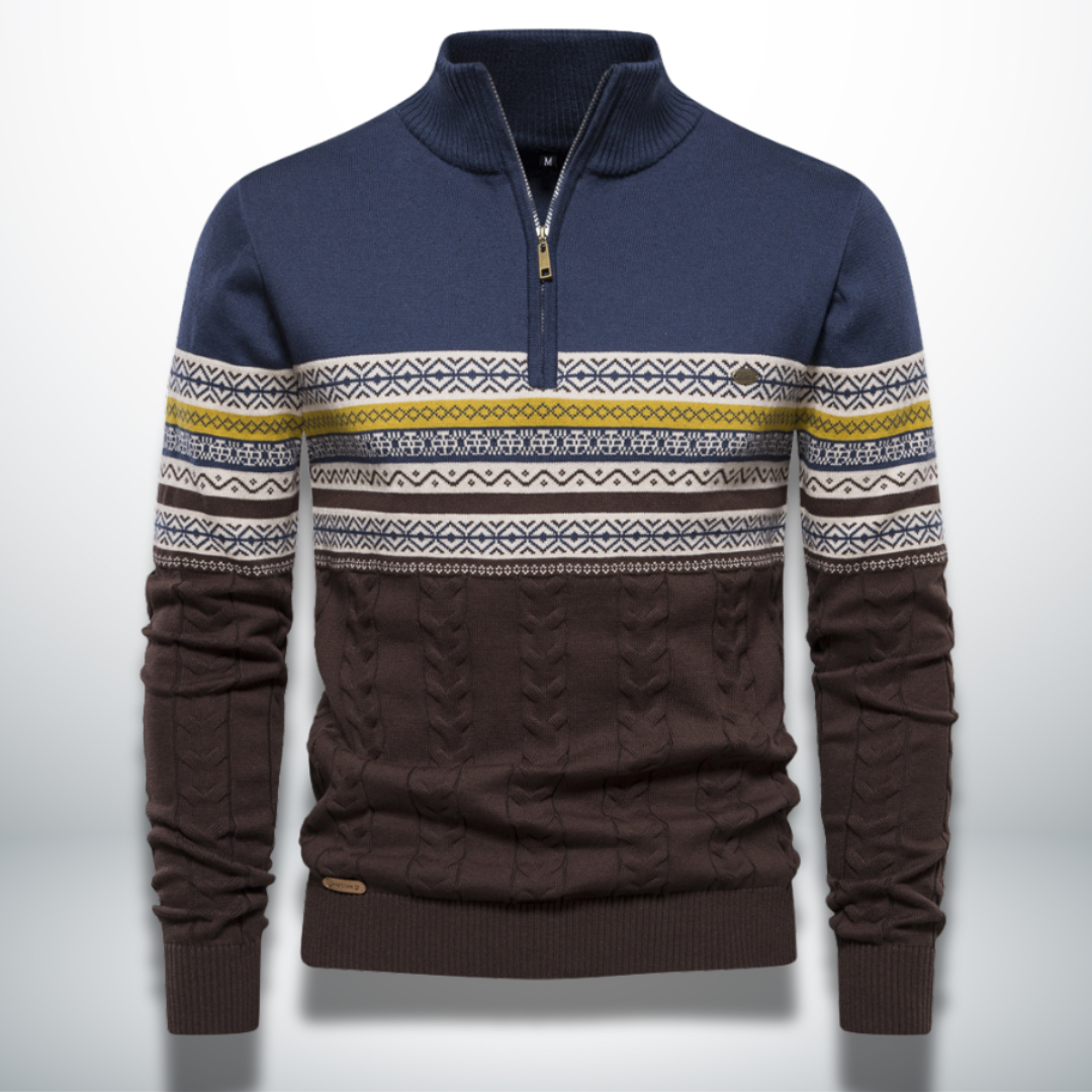 Flavio™ | Maglione da uomo raffinato in cotone