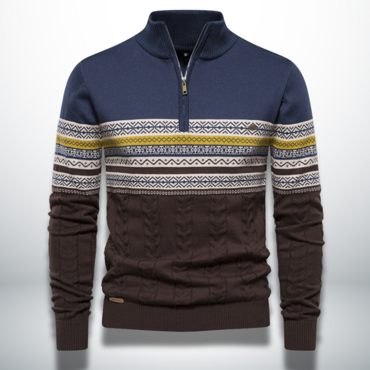 Flavio™ | Maglione da uomo raffinato in cotone