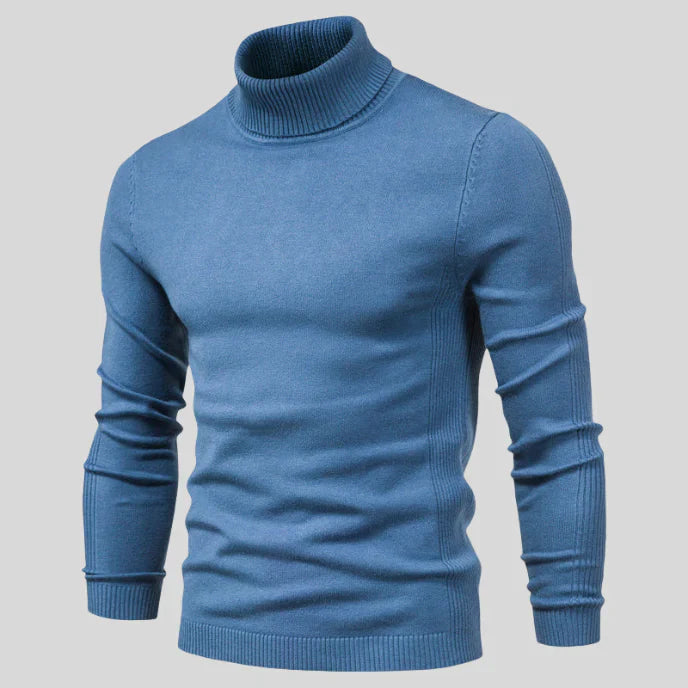 Gabriel | Soft Knit Roll Neck Jumper