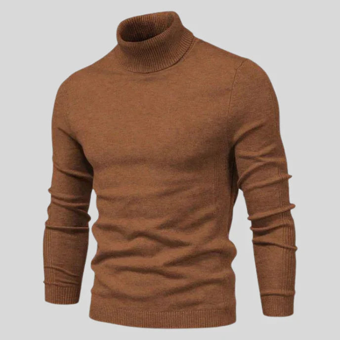 Gabriel | Soft Knit Roll Neck Jumper