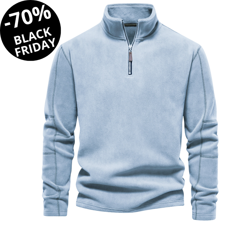 THOMAS | WARM AND HANDCRAFTED: FLEECE PULLOVER