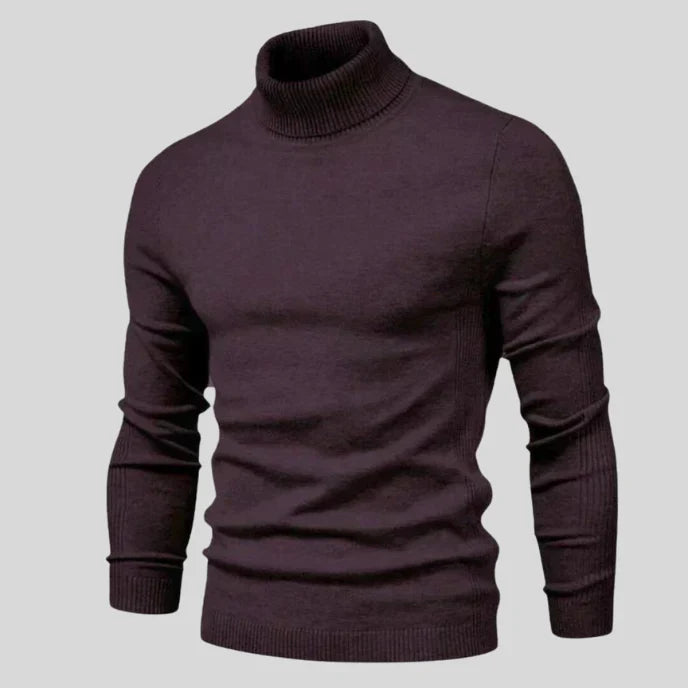 Gabriel | Soft Knit Roll Neck Jumper