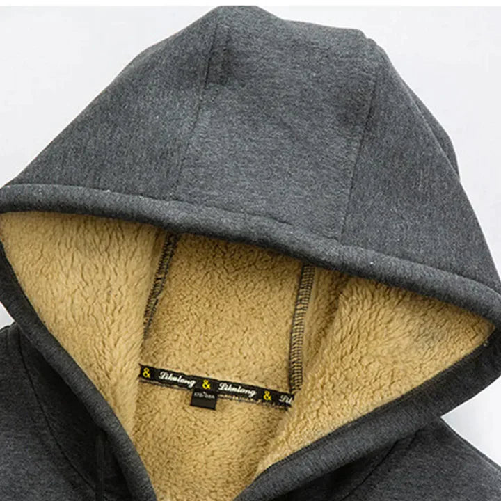 Gilben - Veste d'hiver pour hommes avec capuche et polaire