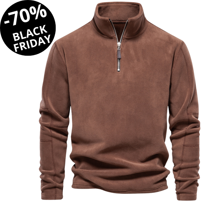 THOMAS | WARM AND HANDCRAFTED: FLEECE PULLOVER