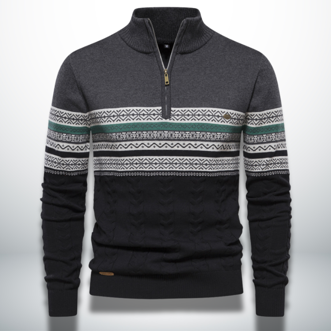 Flavio™ | Maglione da uomo raffinato in cotone