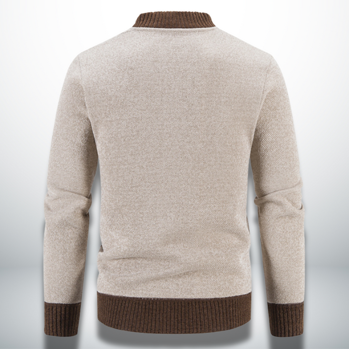 Luciano™ | Maglione elegante e confortevole con zip