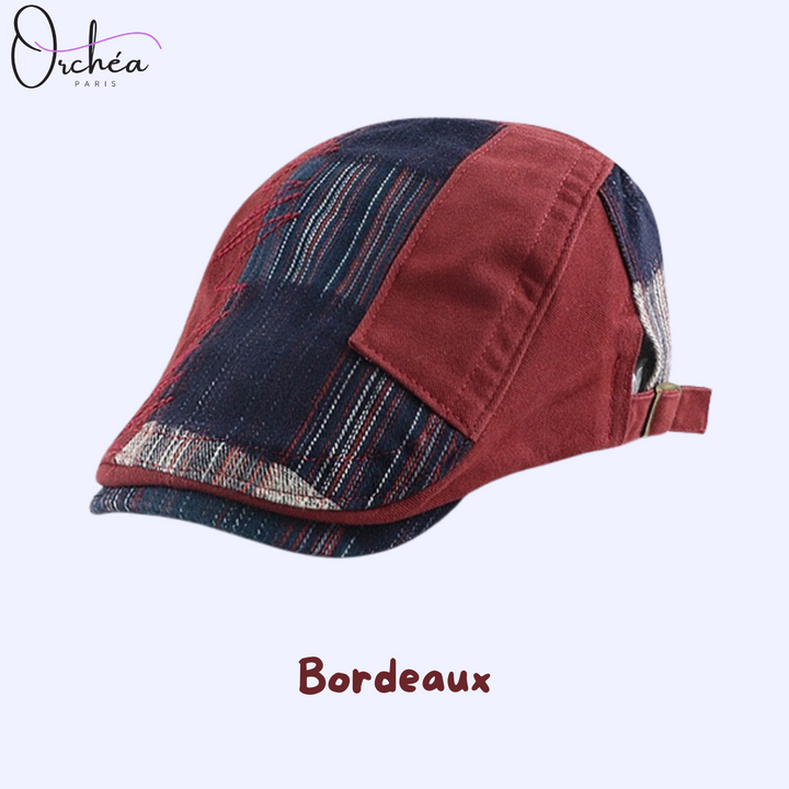 Adjustable Beret Urban Patchwork Street