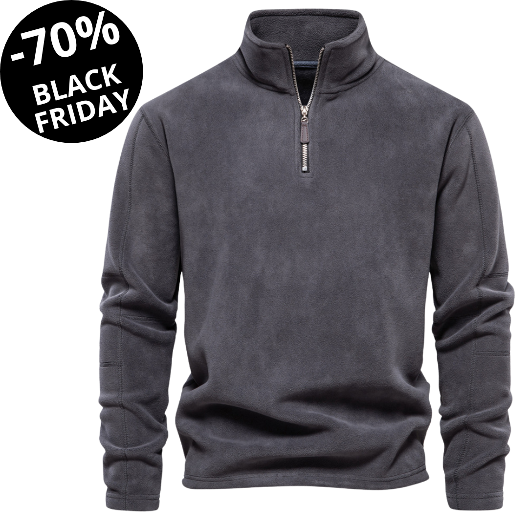 THOMAS | WARM AND HANDCRAFTED: FLEECE PULLOVER