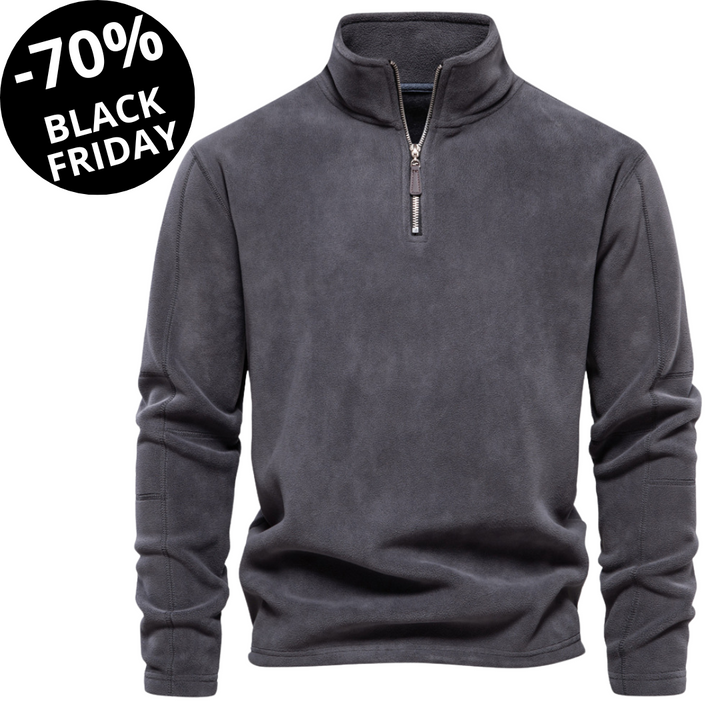 THOMAS | WARM AND HANDCRAFTED: FLEECE PULLOVER