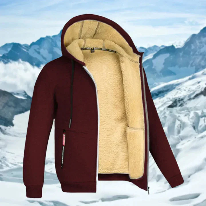 Gilben - Veste d'hiver pour hommes avec capuche et polaire