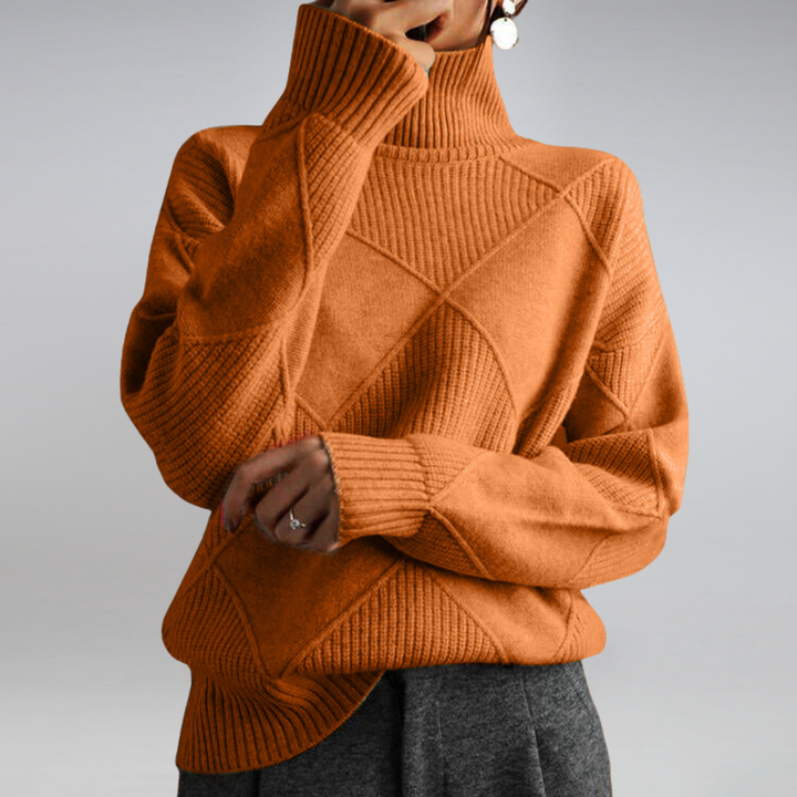 Adelle | Bequemer Rollkragenpullover