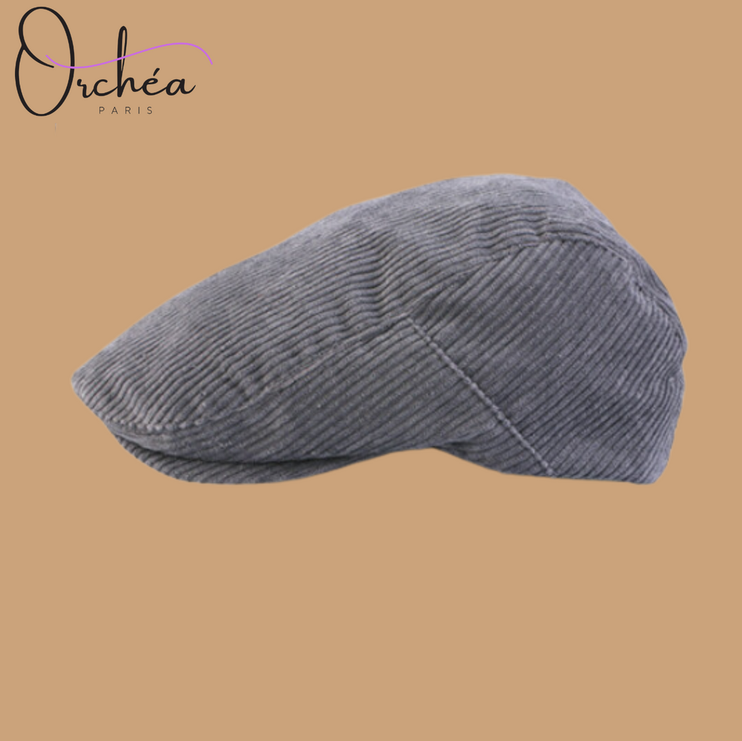 Adjustable Corduroy Beret