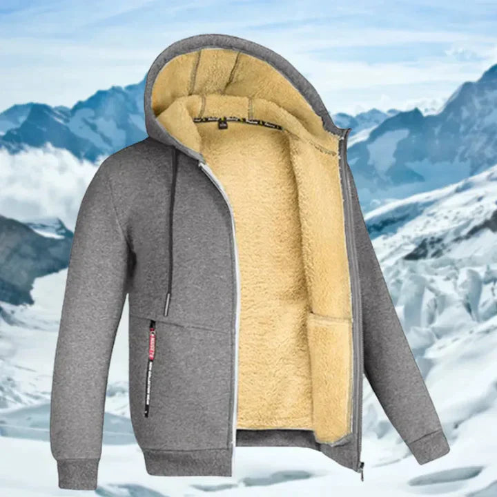 Gilben - Veste d'hiver pour hommes avec capuche et polaire