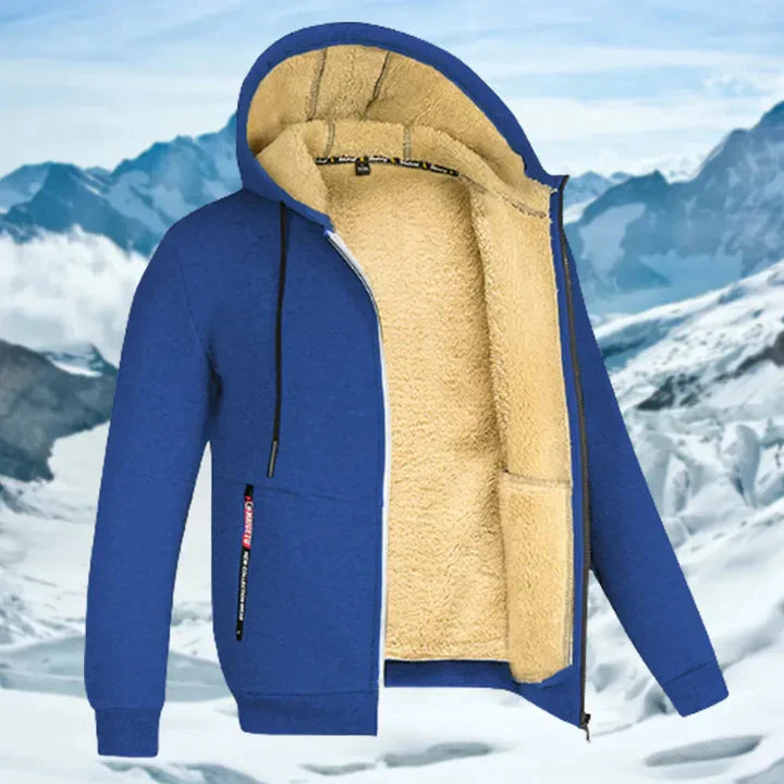 Gilben - Veste d'hiver pour hommes avec capuche et polaire