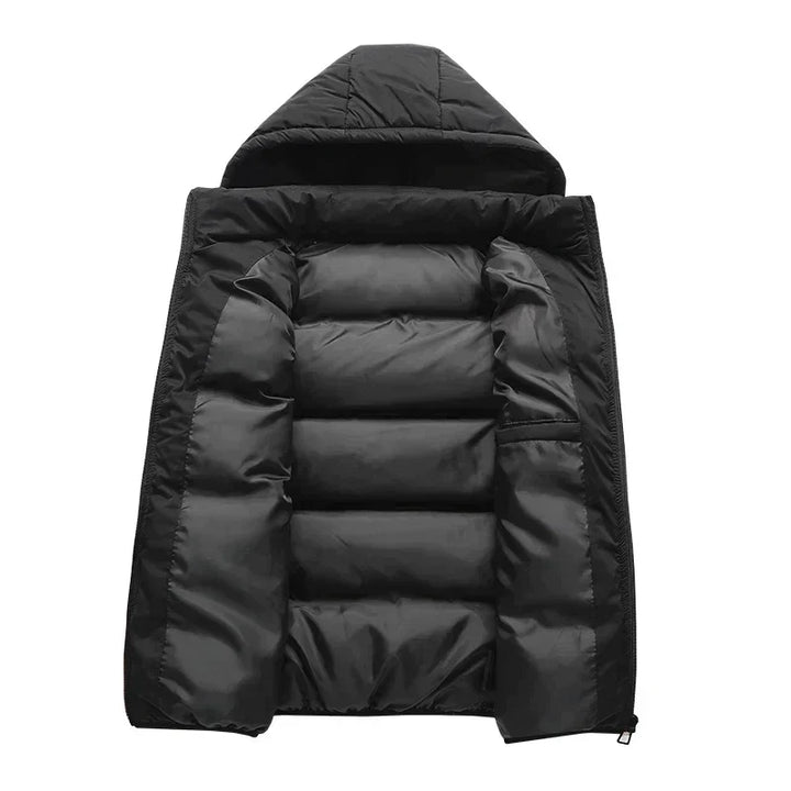 Gilet pour homme avec capuche amovible