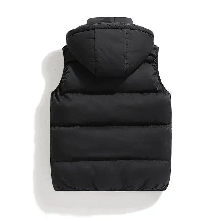 Gilet pour homme avec capuche amovible