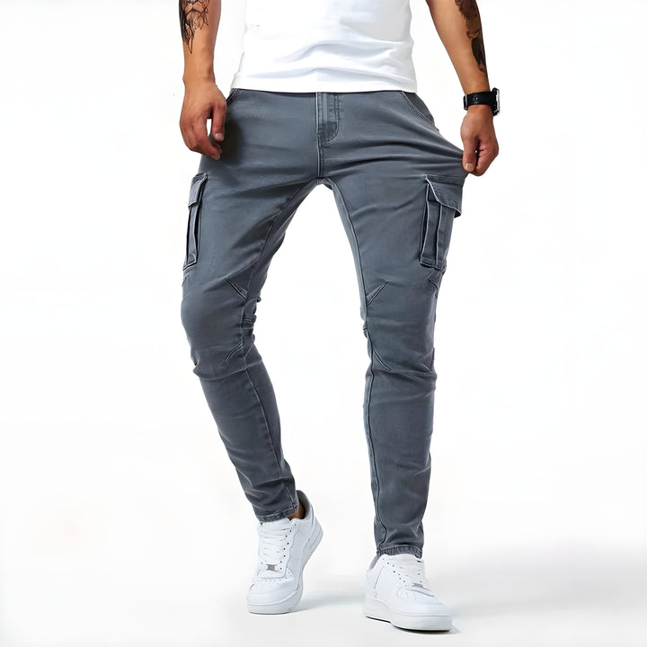 Samuel™ | Pantalons cargo en jean extensibles