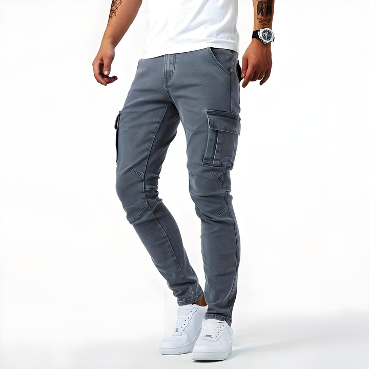 Samuel™ | Pantalons cargo en jean élastiques