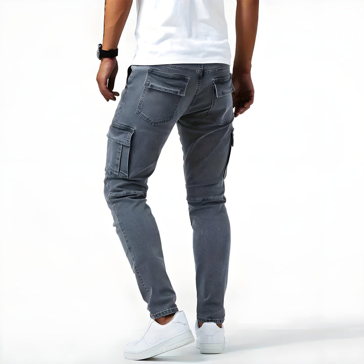 Samuel™ | Pantalons cargo en jean élastiques