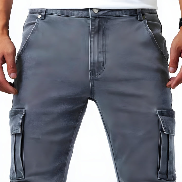 Samuel™ | Pantalons cargo en jean extensibles