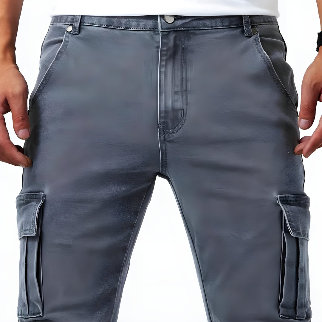 Samuel™ | Pantalons cargo en jean élastiques