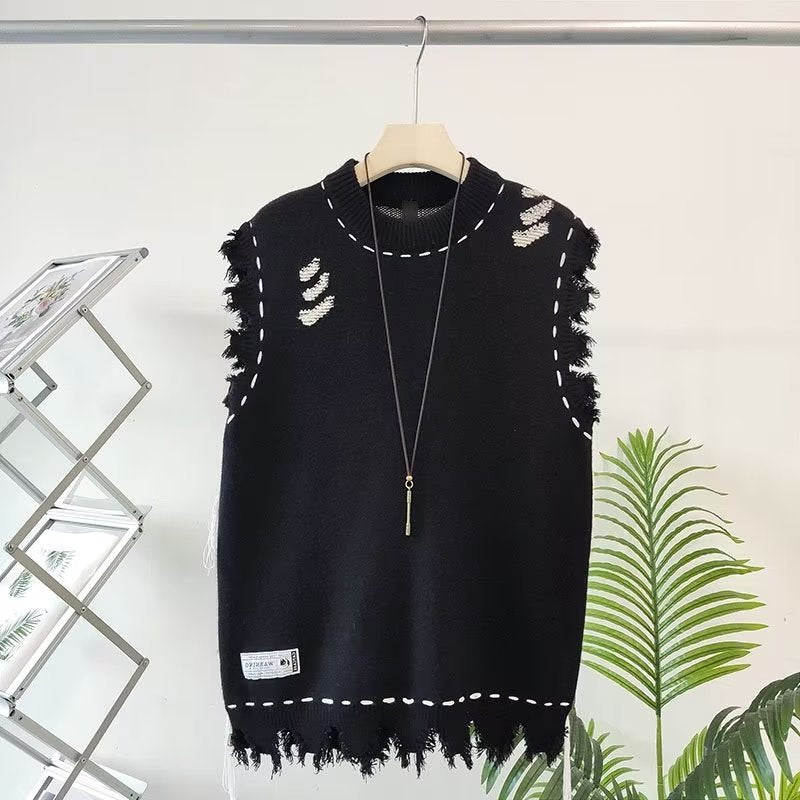 Raw Edge Vest
