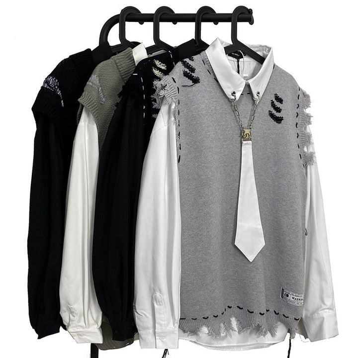 Raw Edge Vest
