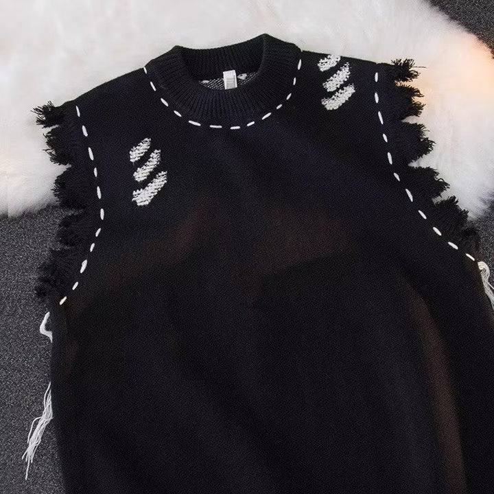 Raw Edge Vest