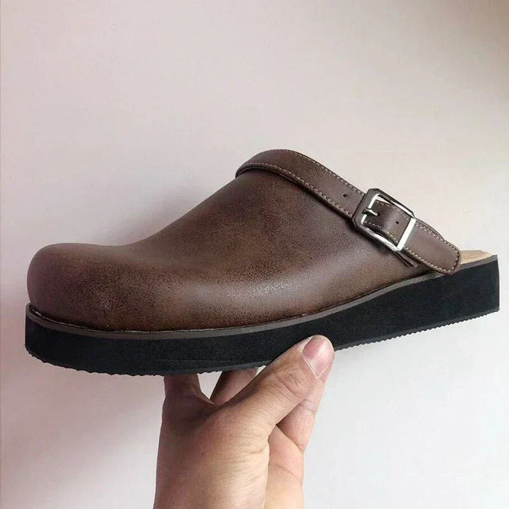 Prestire™ | Michele orthopedic leather shoes