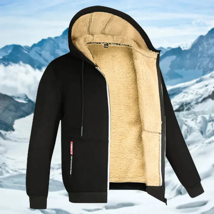 Gilben - Veste d'hiver pour hommes avec capuche et polaire