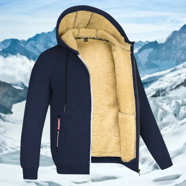 Gilben - Veste d'hiver pour hommes avec capuche et polaire